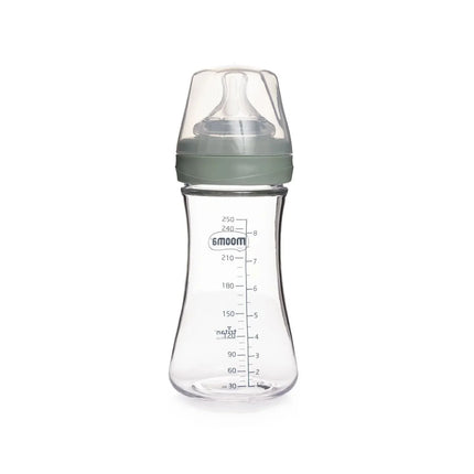 Mooma Neutra Tritan Bottle Medium Flow 6-18 months 250ml - Sage Green