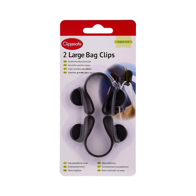 Clippasafe Large Pram & Stroller Bag Clips 2 pcs