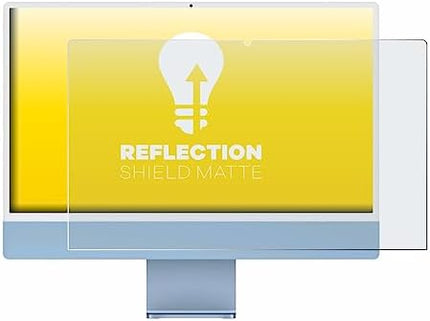 upscreen Anti-Glare Screen Protector compatible with Apple iMac 24" 2021-2024 – Protection Film Matte