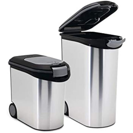 CURVER K&BZ FOODCONTAINER Metallic 20KG 54L