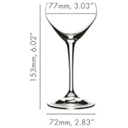 RIEDEL Drink Specific Glassware Nick & Nora Cocktail Glass