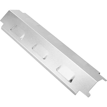 GFTIME 37CM Heat Plate for Charbroil, Kenmore, Nexgrill, Thermos, Master Forge, Uniflame 750, Savor Pro, stainless steel Heat Shield, Flame Tamer spare parts for Most Gas Grill, 4 Pack