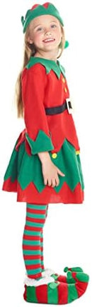 Morph Children's Elf Costume, Elf Costume, Child's Elf Costume, Elf Costume, Girl's Elf Costume, Child's Elf Costume, Child's Elf Outfit, Child Christmas Costume, Size S, M, L