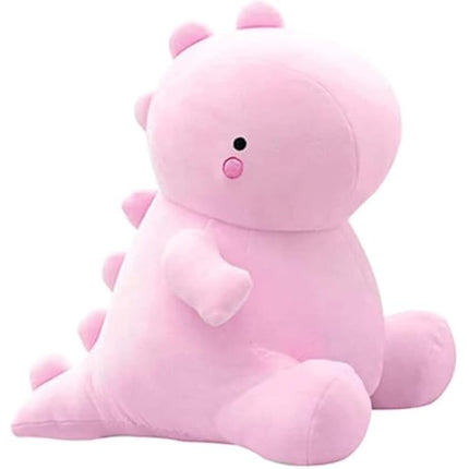 OUKEYI Cute Dinosaur Plush Toys,kawaii plush animal dolls, Plush Stuffed Animal Dino Hugging Pillow Soft, Birthday Gifts for Kids Girls Boys (pink)