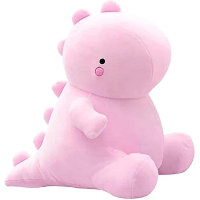 OUKEYI Cute Dinosaur Plush Toys,kawaii plush animal dolls, Plush Stuffed Animal Dino Hugging Pillow Soft, Birthday Gifts for Kids Girls Boys (pink)
