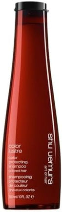 Shu Uemura, Brilliant Glaze Shampoo Color Lustre, Colour-Treated Hair, Enriched with Rose Oil and Goji Berry Extract, to Preserve Shine and Colour, 300 ml