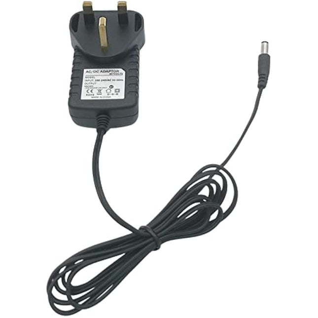 MyVolts 12V power supply adaptor compatible with Yamaha PSR-530 Keyboard - UK plug