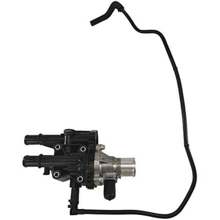temproad Thermostat Housing & Thermostat Water Hose Pipe Compatible with for Opel Astra H J Cruze Vectra Zafira Insignia 1.6 1.8 55353311 826001