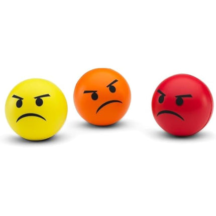 #winning Emoticon Stress Balls 3 Set Various Firmness Hand Therapy Stress Relief