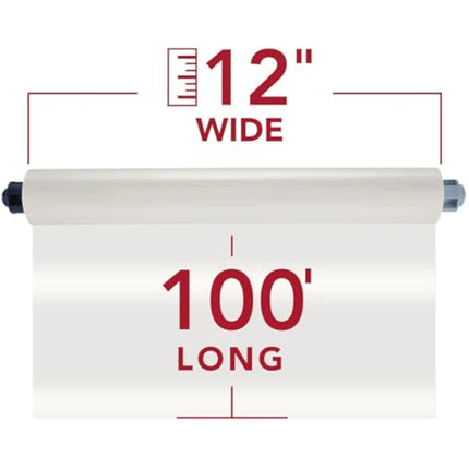 GBC Thermal Laminating Film, Rolls, NAP II, Ultima 35 Ezload, Glossy, 12" x 100', 2 Pack (3000052EZ)