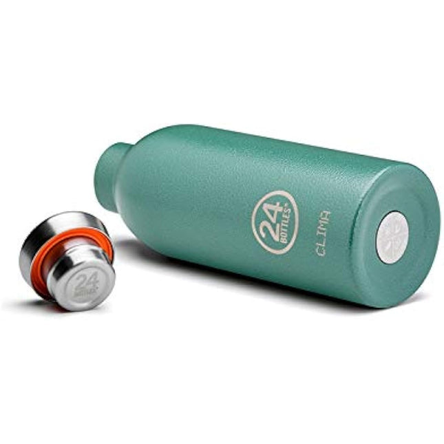 24Bottles Clima Stainless Steel Water Bottle, Green, 850 ml