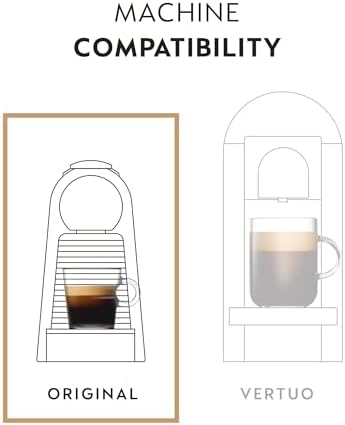 Nespresso Original Coffee Pods, 100 mix pack - 10 Ristretto, 10 Arpeggio, 10 Roma, 10 Cosi, 10 Volluto capsules and more for Nespresso machines. Make Espresso, Cappuccino & Macchiato. Recyclable Pods