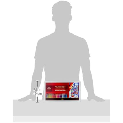 Koh-I-Noor Polycolor Artist's Coloured Pencils (Set of 72)