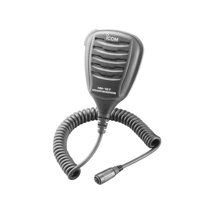 Icom HM-167 Waterproof Speaker Microphone IPX8 for IC-M73 IC-M71 IC-M91D GM1600