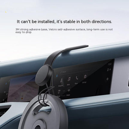 15W Magnetic Wireless Car Charger - Bendable Phone Holder Mount