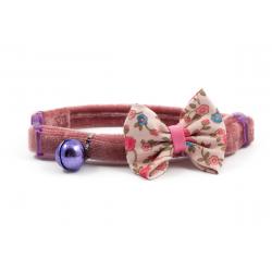 Ancol Collar Cat Vintage Pink Bow 20-30 cm