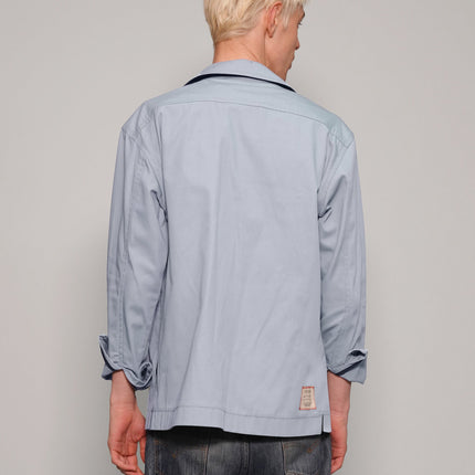 Cotton Workshirt in Baby Blue