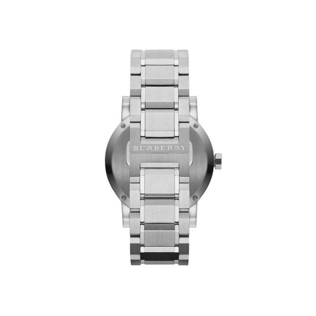 Burberry BU9901 Gents Silver Dial The City