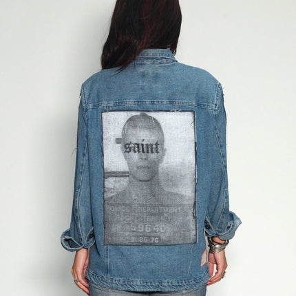 Denim Patched Shirt