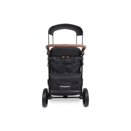 Wonderfold W4 Luxe Pro Stroller Wagon - Jet Black