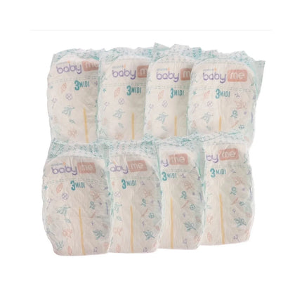 baby me Midi Size 3 - 50 nappies