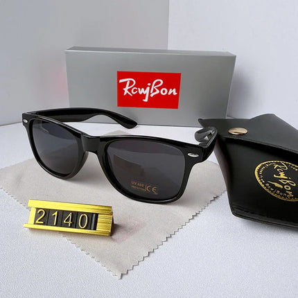Classic RCWJBON 2140 Polarized Sunglasses Unisex Driving Sunglasses Luxury Fashion Designer Sunglasses Coating UV400 Eyewear