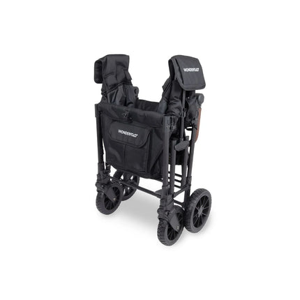 Wonderfold W4 Luxe Pro Stroller Wagon - Jet Black