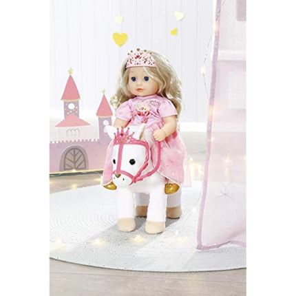 Baby Annabell Little Sweet Pony 36cm - For Toddlers 1 Year & Up - Easy for Small Hands - Includes Pony With Doll Holder & Bridle