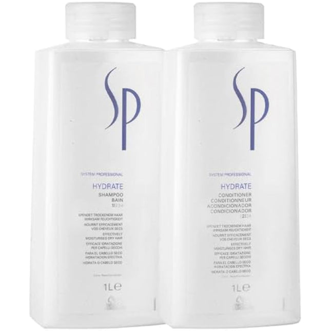 Wella SP Hydrate Shampoo 1000ml and Conditioner 1000ml