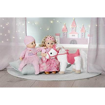 Baby Annabell Little Sweet Pony 36cm - For Toddlers 1 Year & Up - Easy for Small Hands - Includes Pony With Doll Holder & Bridle