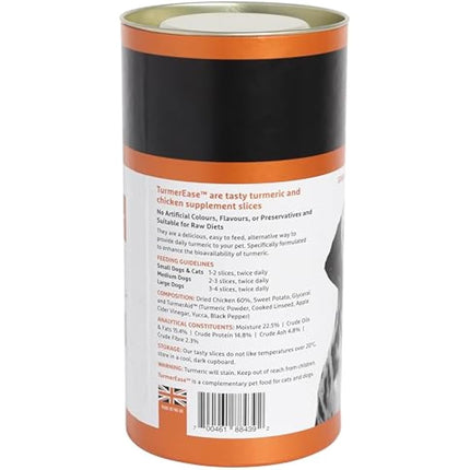 The Golden Paste Company TurmerEase Chicken & Turmeric Joint Supplements for Dogs & Cats - Health, Mobility & Digestion Support - Natural Grain Free Dog Treats - Pet Joint Care, Wellness & Digestion
