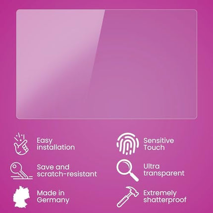 atFoliX Plastic Glass Protective Film compatible with Wacom CINTIQ 16, 9H Hybrid-Glass FX Screen Protector