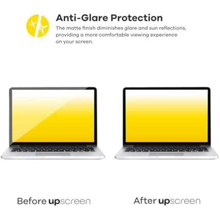 upscreen Anti-Glare Screen Protector compatible with Apple iMac 21.5" 2017 – Protection Film Matte