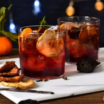 KROSNO Clear Water Drinking Glasses | Set of 6 | 350 ML | Mixology Collection | Glasses Drinking Tumbler, Whiskey Glasses, Dessert Glasses | Home & Bar Gift Set | Tumblers Crystal Set Glassware