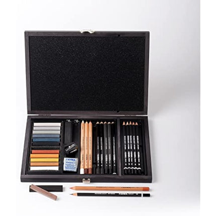 LYRA Rembrandt Art Specials, Fine Art Sketching Set, 32 Pieces, Assorted Pencils, For Professionals & Students