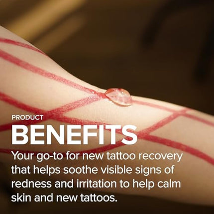 Mad Rabbit Tattoo Aftercare Soothing Gel & Moisturizer As Seen on Shark Tank - Premium Tattoo Supplies for New Tattoo Care, Anti-Itch - Tattoo Care Gel Made with Clean Ingredients