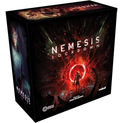 Awaken Realms, Nemesis, Lockdown, Board Game, Ages 14+, 1-5 Players, 90-180 Minutes Playing Time, Multicolor