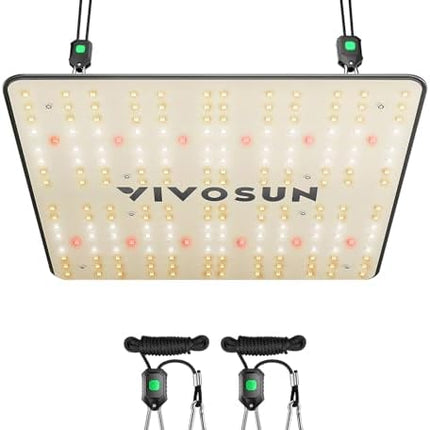 VIVOSUN VS1000 LED Grow Light with Samsung LM301 Diodes and Driver, Sun-Like Full Spectrum for Seedling, Vegetation and Flowering, Plant Grow Light for 60 x 60 cm / 90 x 90 cm Grow Tent