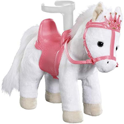 Baby Annabell Little Sweet Pony 36cm - For Toddlers 1 Year & Up - Easy for Small Hands - Includes Pony With Doll Holder & Bridle