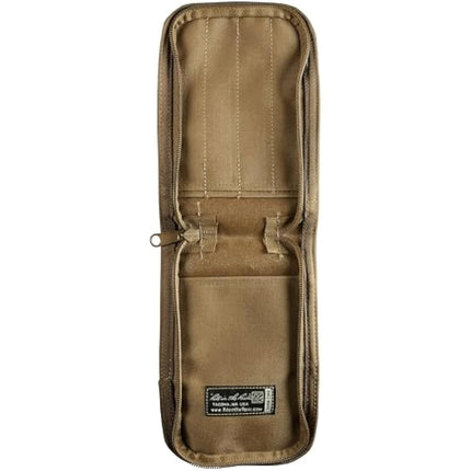 Rite In The Rain Pocket Notebook Cover Brown Heavey Duty Cordura Fabric Rugged Zip closure 4 pen Pockets fits 4 Inchx 6 Inchnotebook R 146, 946, 946T & 746