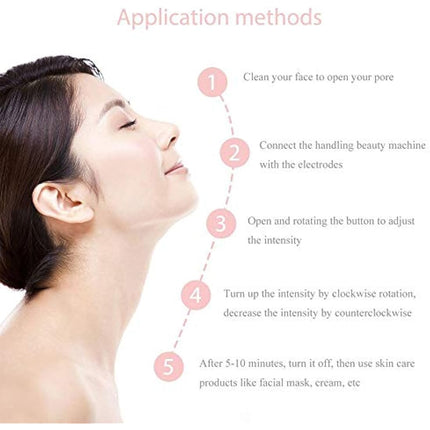 TEEROVA Skin Therapy Wand - Portable Handheld High Frequency Skin Therapy Machine for Acne Treatment, Skin Tightening, Wrinkle Reducing, Dark Circles, Puffy Eyes & Hair Follicle Stimulator