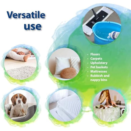 Bactador Odor and Stain Remover Concentrate 5L - Biological enzyme cleaner against sweat, smoke, cat urine, dog urine, animal odors - For household, car & animal environment