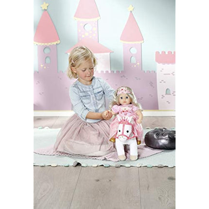 Baby Annabell Little Sweet Pony 36cm - For Toddlers 1 Year & Up - Easy for Small Hands - Includes Pony With Doll Holder & Bridle
