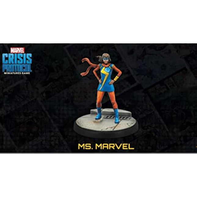 Atomic Mass Games | Ms. Marvel: Marvel Crisis Protocol | Miniatures Game | Ages 14+ | 2 Players | 45 Minutes Playing Time, Various, FFGCP62