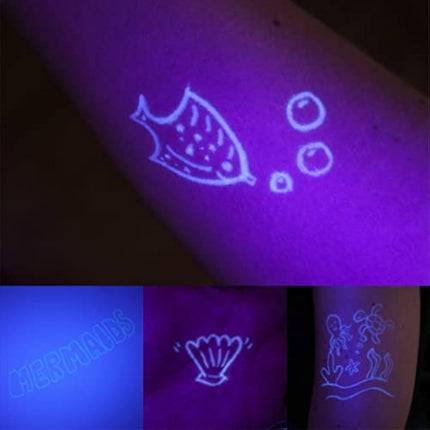 BONNYCO Invisible Ink Pen and Notebook, Pack 32 Mermaid Party Bags Filler & Pinata Toys | Mermaid Birthday Decorations | Stocking Fillers for Kids Birthday | School Prizes & Gifts for Children