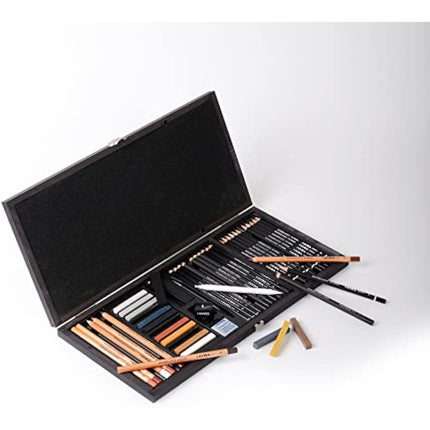 LYRA Rembrandt Art Specials, Fine Art Sketching Set, 47 Pieces, Assorted Pencils, For Professionals & Students