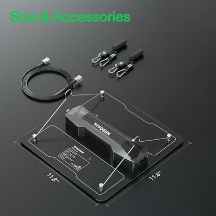 VIVOSUN VS1000 LED Grow Light with Samsung LM301 Diodes and Driver, Sun-Like Full Spectrum for Seedling, Vegetation and Flowering, Plant Grow Light for 60 x 60 cm / 90 x 90 cm Grow Tent