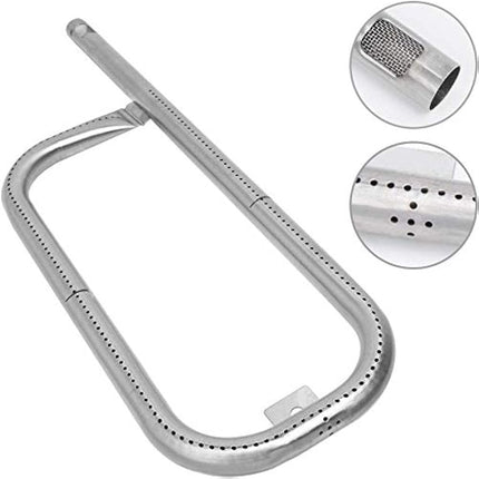 LOKHING 60040 Burner Tube Replacement for Weber Q100 Series Q100, Q120, Q1000, Q1200, Baby Q, 43.82 CM Stainless Steel Burner Replace for Weber 50060001 51010001 51060001 LP, 69957