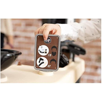 Smoby - Barber and Hairdresser play salon shop for children (69 x 48 x 91,5 cm) - play station incl, toy accessories for styling - for kids girls and boys aged 3 years and over