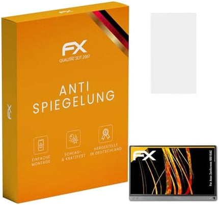 atFoliX Screen Protector compatible with Asus ZenScreen MB16AC Screen Protection Film, anti-reflective and shock-absorbing FX Protector Film